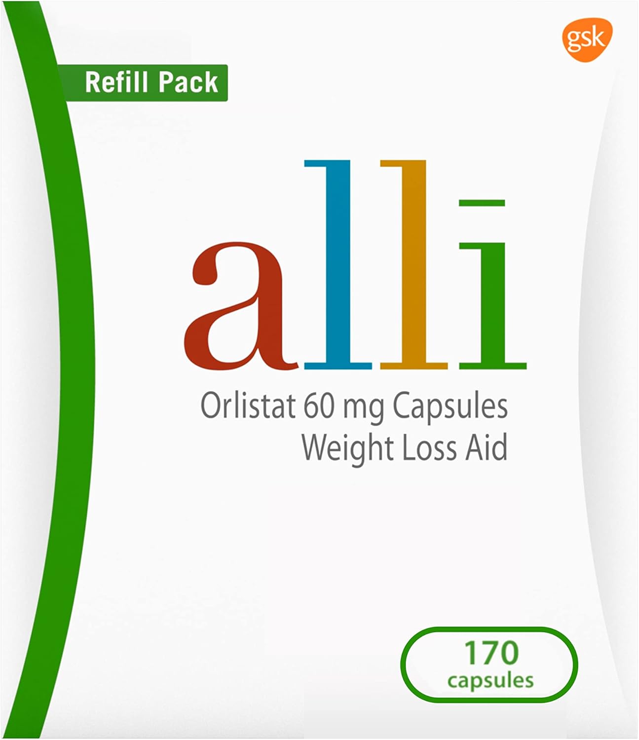 alli Diet Weight Loss Supplement Pills (170 Count)