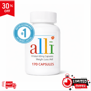 alli Diet Weight Loss Supplement Pills (170 Count)